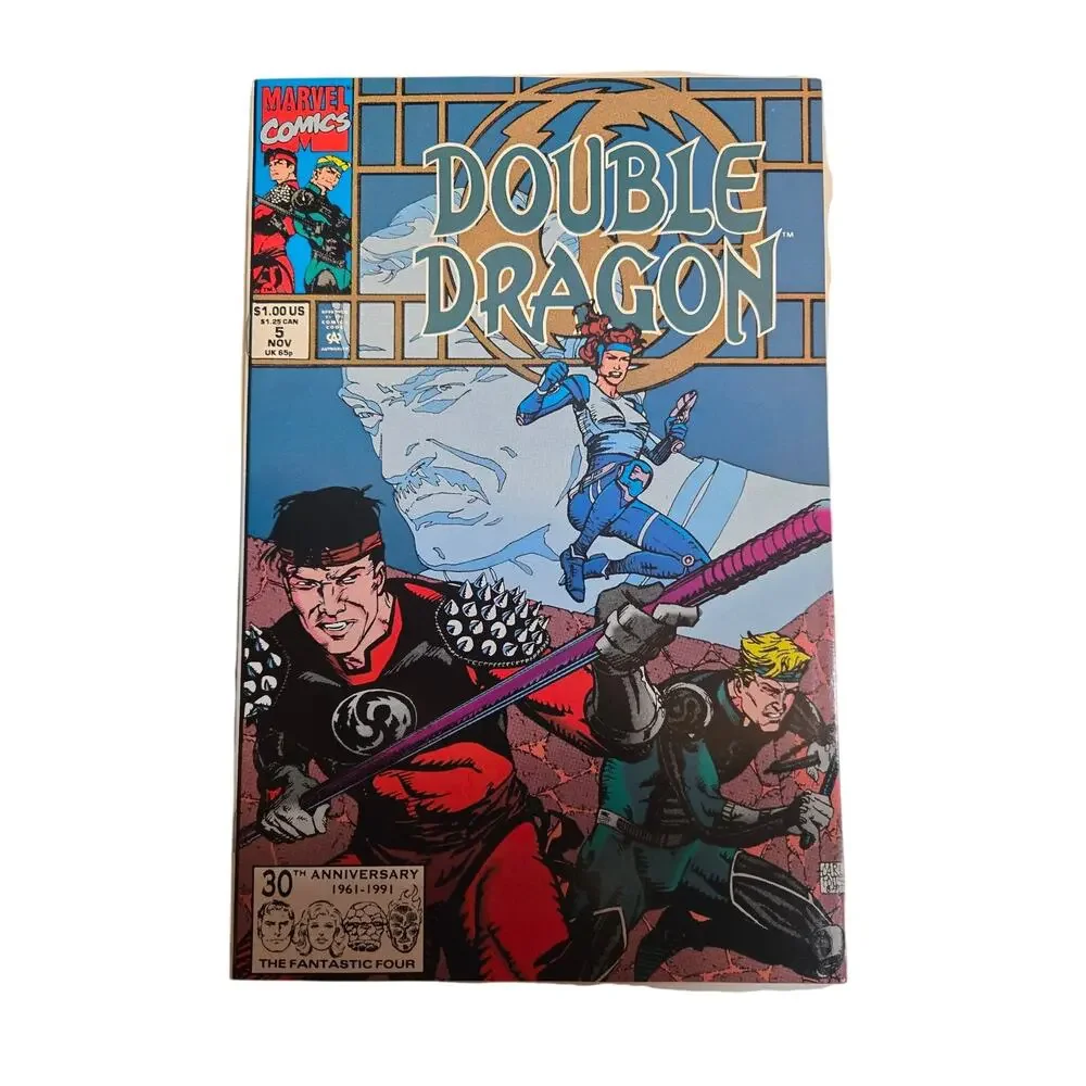 Double Dragon #1-6 Complete Set Marvel Comics 1991 Video Game Comic Series